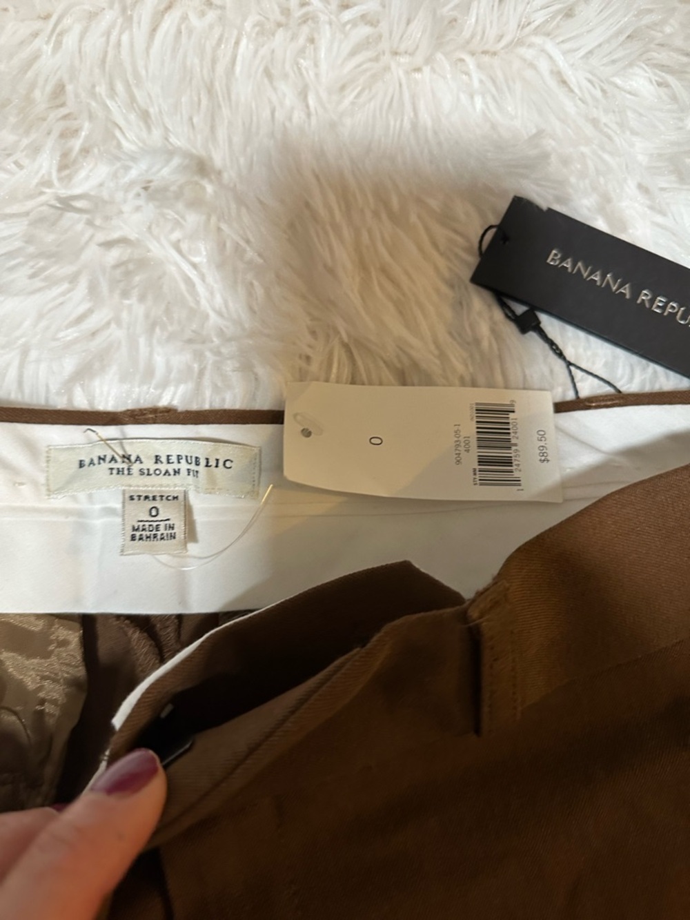Banana Republic Brown Tailored Sloan Fit Pants